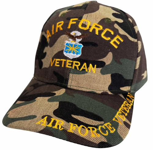 U.S Airforce Veteran Hat Camo