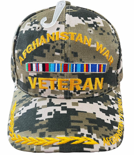 Afghanistan War Veteran Hat Camo