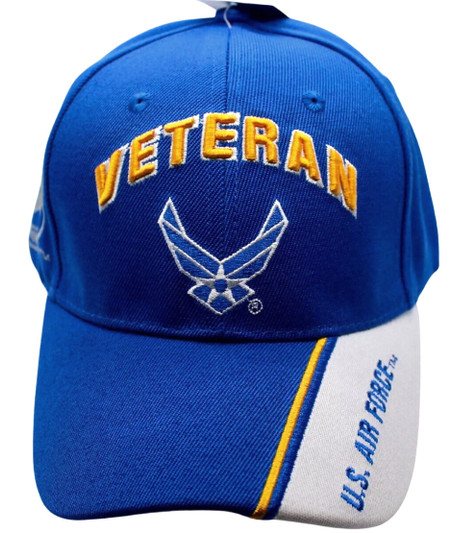 U.S Air Force Veteran Hat Blue Eagle