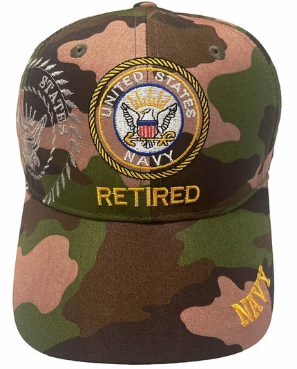 U.S Navy Retired Camo Hat