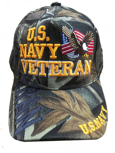US Navy Veteran Hat Camo