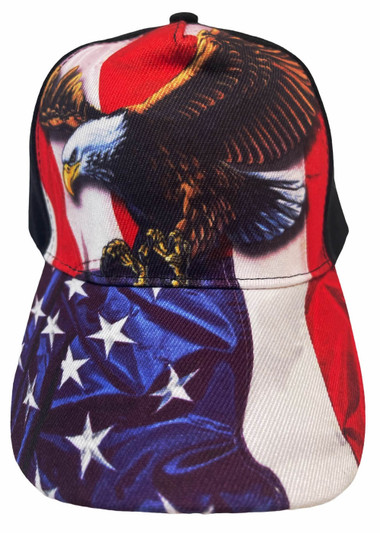 Flag & Eagle Hat