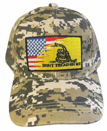 Dont Tread On Me Hat Camo