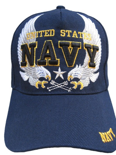 US Navy Hat with Eagles