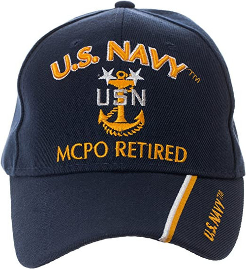 US Navy MCPO Retired Hat