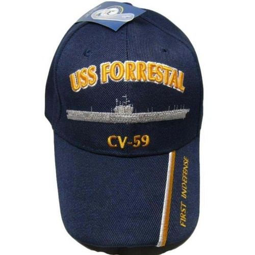 USS Forrestal CV-59 Hat