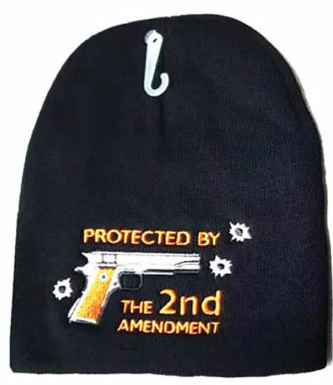 Protected By 2nd Beanie Cap
