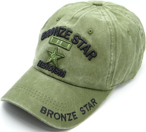 Bronze Star Hat - Green