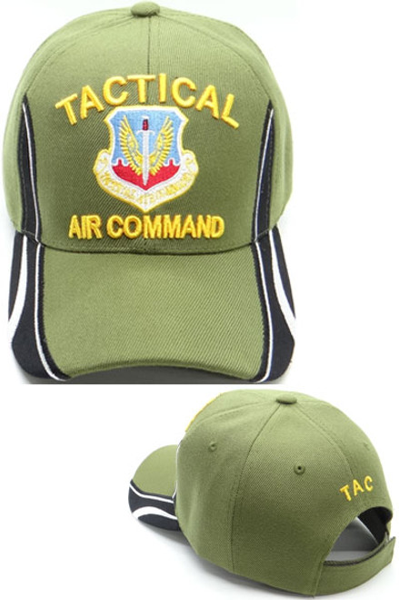 TAC - Tactical Air Command Hat - Green/Black