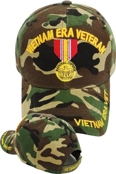 Vietnam Era Veteran Medal Logo Military Cap