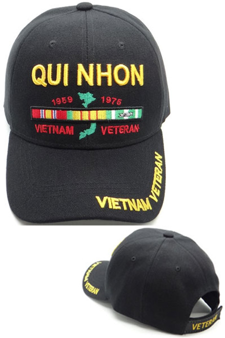 Qui Nhon Vietnam Veteran Logo Military Cap