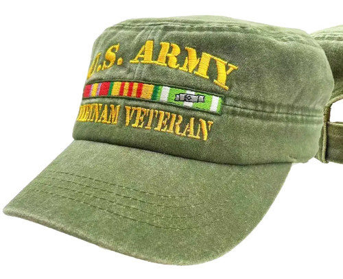 U.S Army Vietnam Veteran Hat OD Green