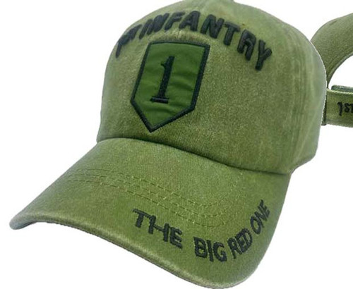 1st Infantry Division Subdue OD Green Hat