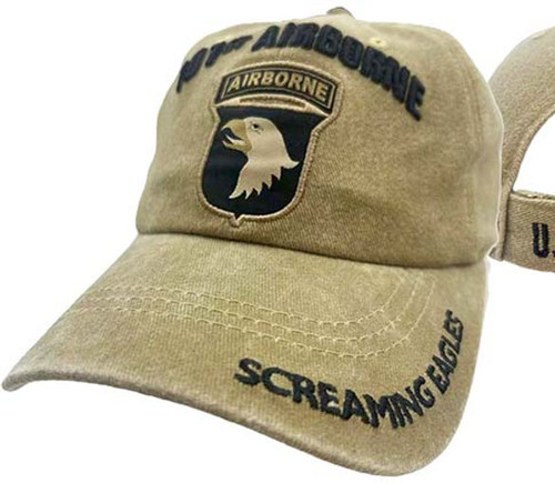 101st Airborne Subdue Khaki Hat