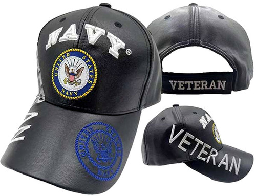 U.S Navy Veteran PU Hat