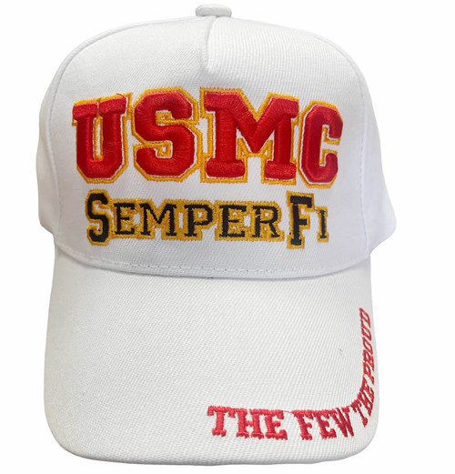 USMC Semper Fi Hat White