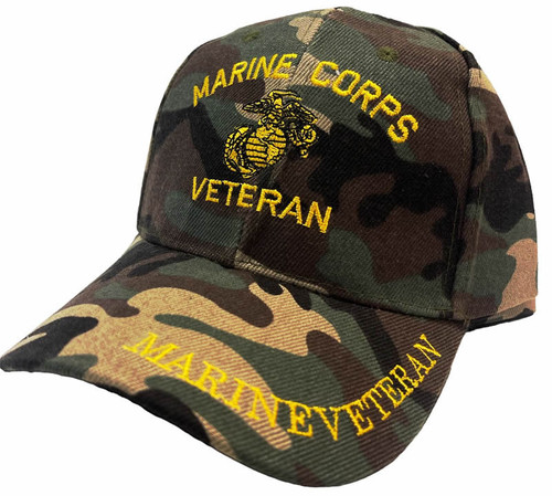 U.S Marine Veteran Camo Hat