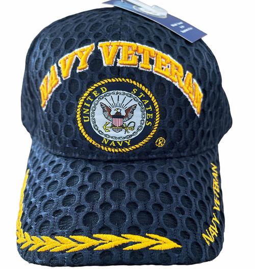 U.S Navy Veteran Mesh Hat