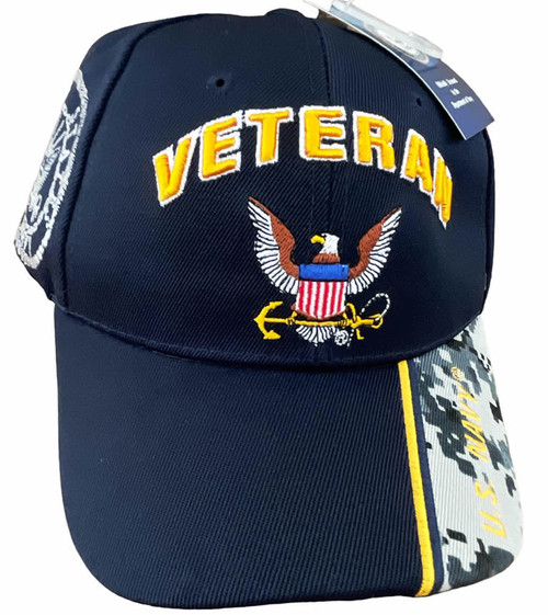 U.S Navy Veteran Camo Bill Hat