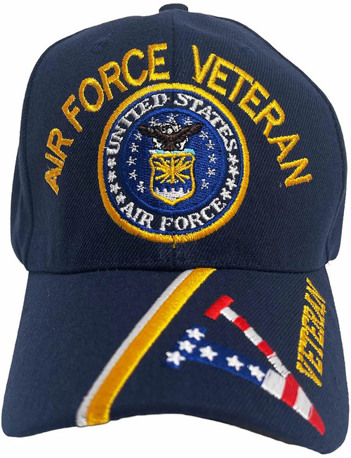 U.S Air Force Veteran Blue Flag Hat