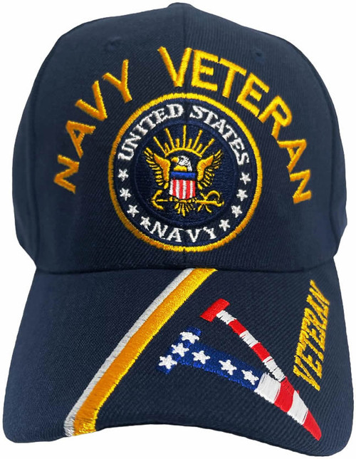 U.S Navy Veteran Blue Flag Hat