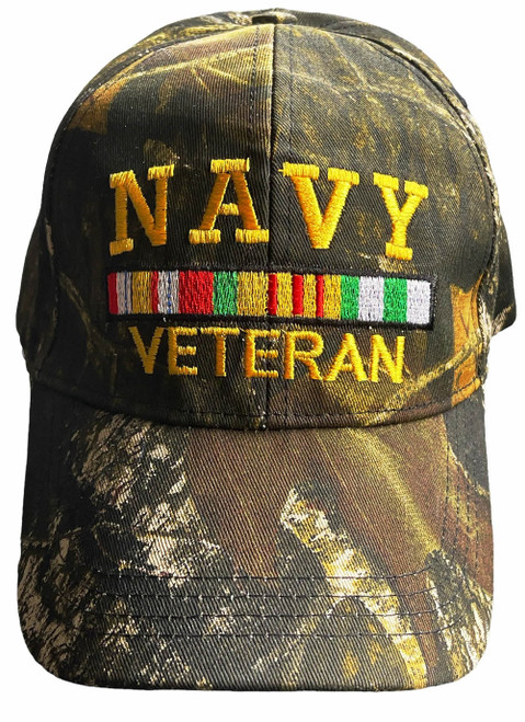 Navy Veteran Camo Hat