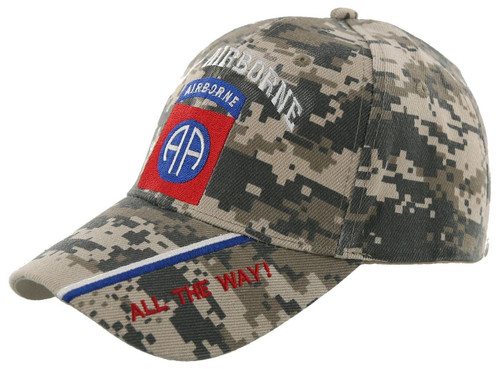 82nd Airborne Camo Hat
