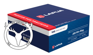 LAPUA .300 Winchester Magnum Brass Cases x100 4PH7096 LAPUA .300 Winchester Magnum Brass Cases x100 4PH7096