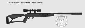 Crosman Fire .22 Air Rifle - Nitro Piston