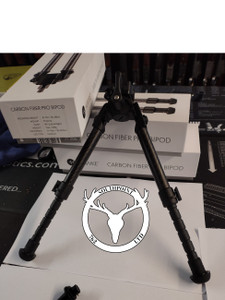 HAWKE Carbon Fiber Pro Bipod 8-11" - Notched 71006 HAWKE Carbon Fiber Pro Bipod 8-11" - Notched 71006
