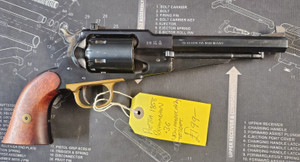 Pietta Remington 1858 New Model Army Target 6 1/2 Barrel Black Powder Revolver 36cal