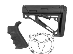 AR-15 FG BT GRIP & OVERMOLD BUTTSTOCK  MIL SP BLACK