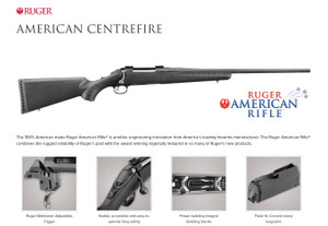 AMERICAN CENTREFIRE - 30-06, 270, 308, 243, 22-250, 7mm-08