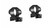 Hawke Precision Steel Ring Mounts 1" 2 Piece Weaver Medium Hawke Precision Steel Ring Mounts 1" 2 Piece Weaver Medium