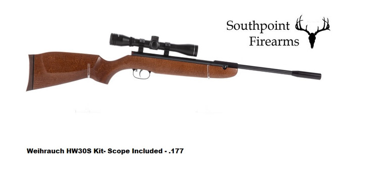 WEIHRAUCH HW30S KIT .177 Junior -Scope Included