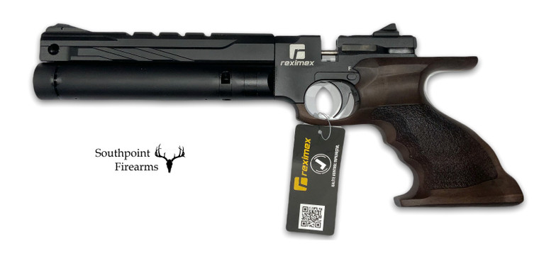 Reximex Mito W Walnut Grip .177 Regulated Air Pistol