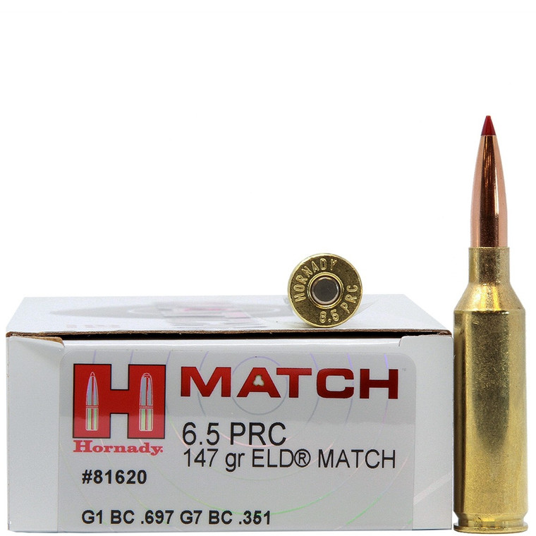 Hornady 6.5 PRC 147 gr ELD® Match Item #81620