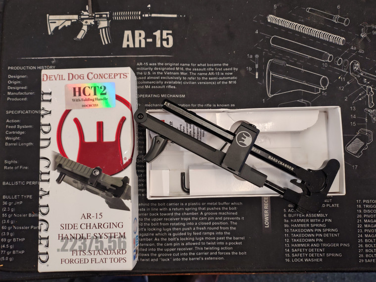 Devil Dog HCT2 (Hard Charger Tactical-Gen 2): for AR-15 Forged & Billet Uppers