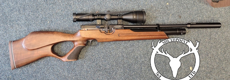 Weihrauch .177 HW 100 Carbine Thumbhole Walnut