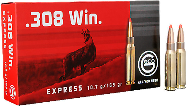 .308 WIN GECO  EXPRESS 165 GR Box of 20