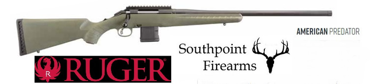 RUGER AMERICAN  RIFLE PREDATOR 22-250  or .223