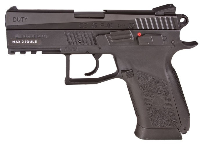 CZ 75 P-07 Duty CO2 Pistol, Blowback ASG
