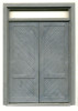 72″ DOUBLE DOOR WITH TRANSOM
