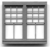 36″ x 82″ DOUBLE WINDOW
22 PANE
RGS Style Depot
