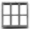 100″ x 92″ TRIPLE WINDOW
DOUBLE HUNG-6 PANE