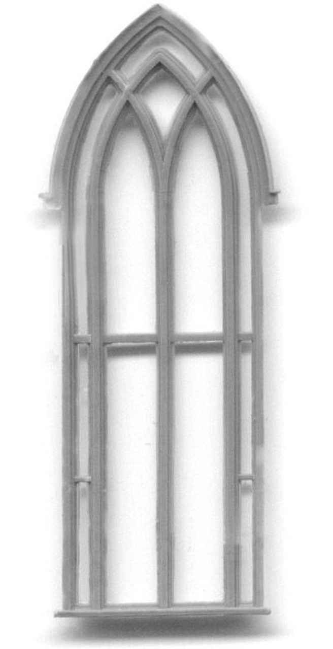 60 x 180″ GOTHIC CHURCH WINDOW HO/HOn3 Scale