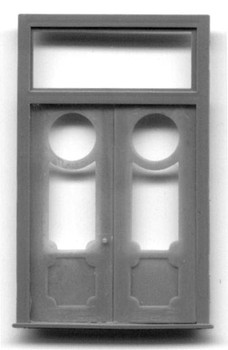 DBL DOOR WITH FRAME AND TRANSOM