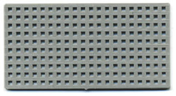 Grate with .100″ holes