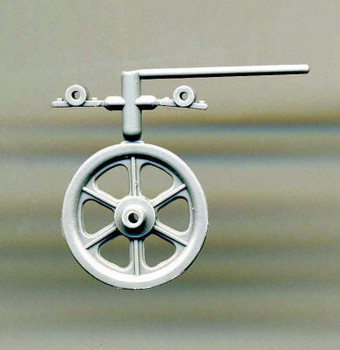 43″ DIA. CABLE SHEAVE W/BEARINGS