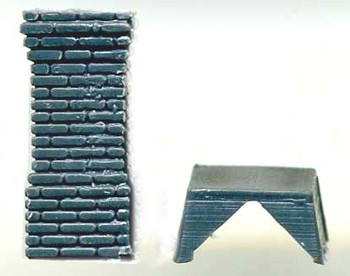 BRICK CHIMNEY AND BASE (included in Reese Street houses)